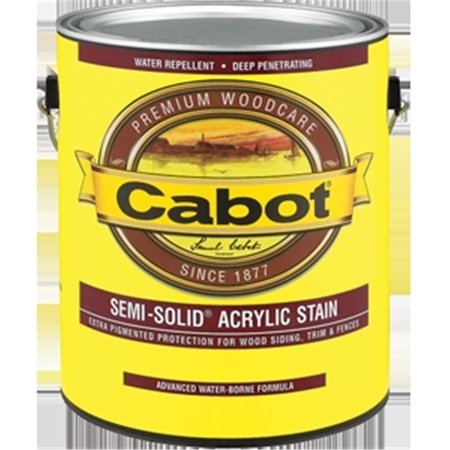 CABOT 11107 1 Gallon Deep Base Semi Solid Water Based Stain 080351111075